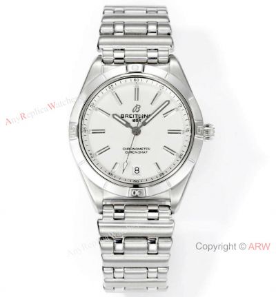 New! Swiss Copy Breitling Chronomat Automatic 36 BLS 2824 Stainless steel White Dial